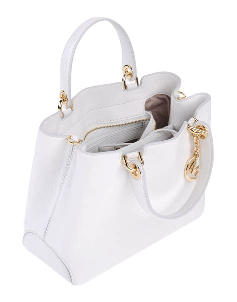 white bags michael kors|michael kors handbags original price.